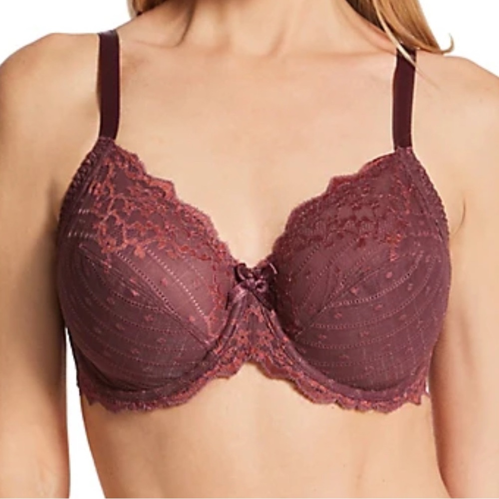 Chantelle Rive Gauche Full Coverage Lace Bra - 36 H